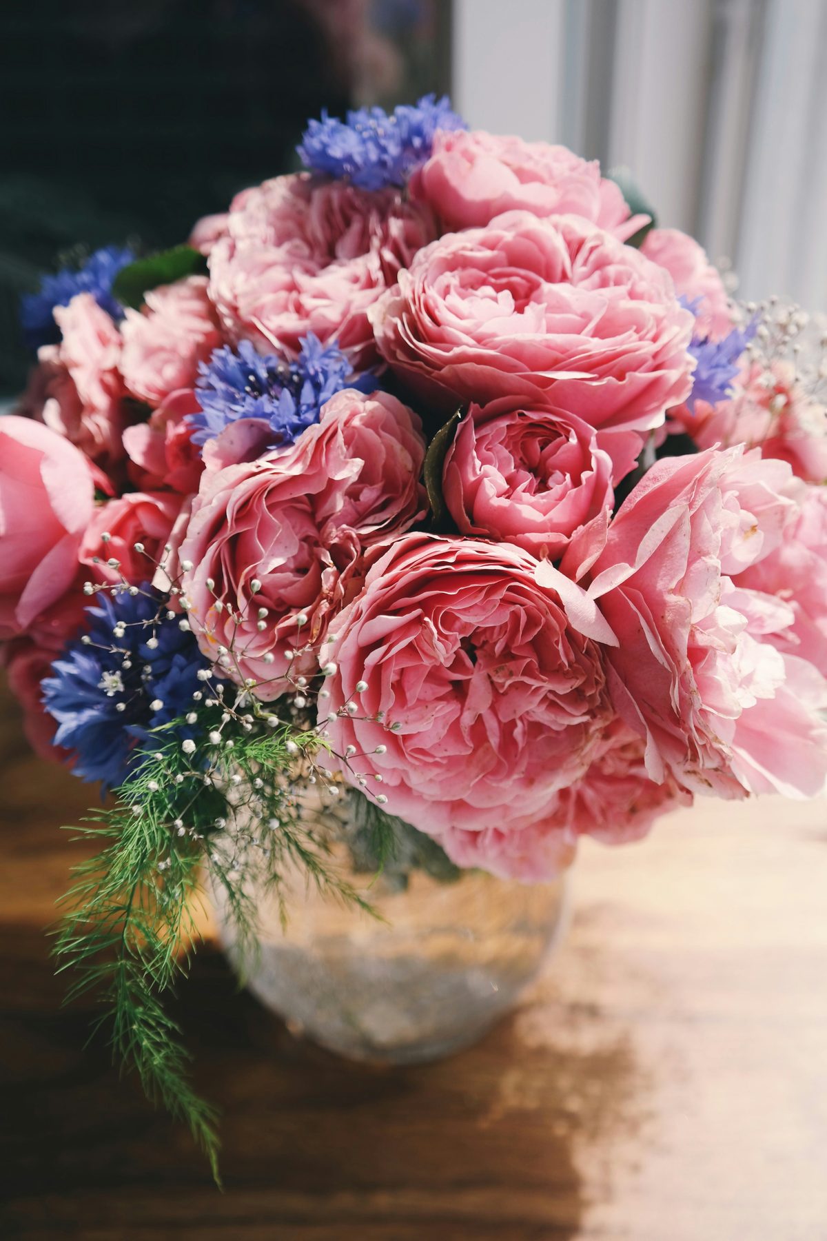 Beautiful pink peonies roses fresh bouquet Toronto Eden Carnation